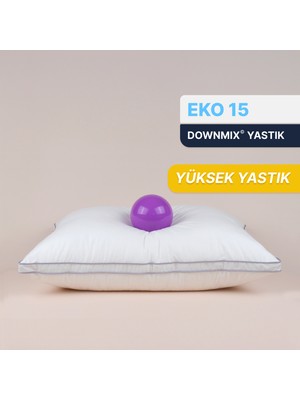 Lyssa Home Eko 15 Downmix Yüksek Kaz Tüyü Yastık 50X70 cm