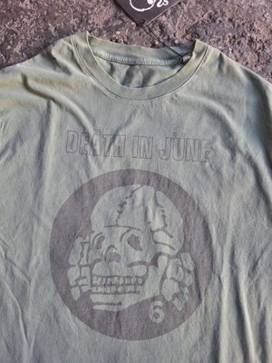 \"death In June\" Oversize Gothic Rock T-Shirt