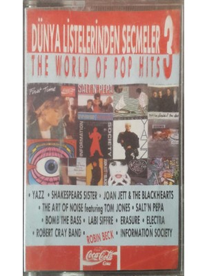 Dünya Listelerinden Seçmeler 3 The World Of Pop Hits Kaset