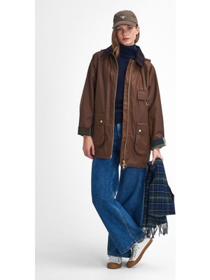 Barbour Highclere Yağlı Ceket BR31 Bark-Muted