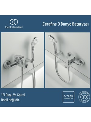 Ideal Standard Cerafine O Banyo Bataryası-Chrome