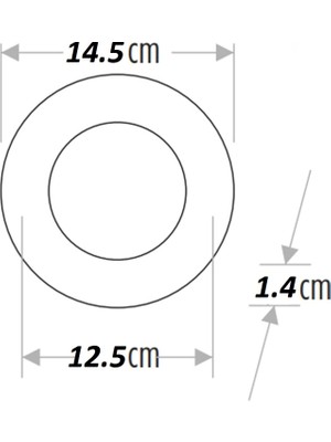 Horoz 9W Slim Kasa LED Spot Beyaz Işık