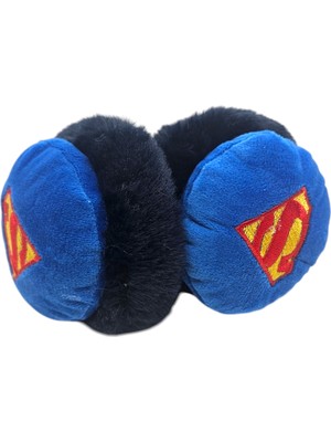 Supermen Kışlık Peluş Kulaklık