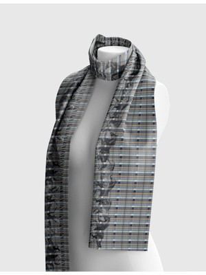 Dakota Unısex Şal Mavi