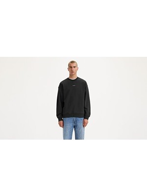 Levi's Relaxed Fit Erkek Siyah Sweatshirt - A4230-0023