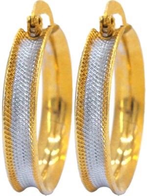 Bz Altın Kaplama Küpe KP-104