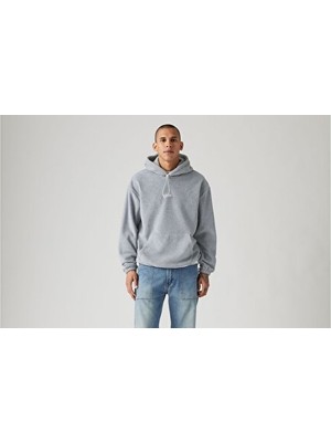 Levi's  Bb Tab Polar Fleece Hdy M Grı Erkek Sweatshirt