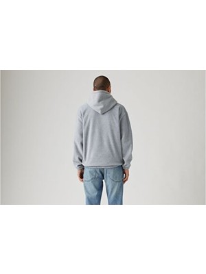 Levi's  Bb Tab Polar Fleece Hdy M Grı Erkek Sweatshirt