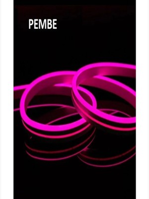 Cata CT-4555 12 V Neon LED Flexible Pembe Renk