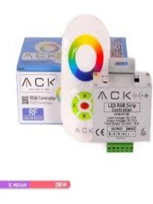 12V 18A 288W Dokunmatik Kumandalı LED Controller Rgb