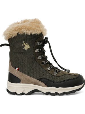 U.s. Polo Assn. Gloppe 4pr Haki Erkek Çocuk Çizme