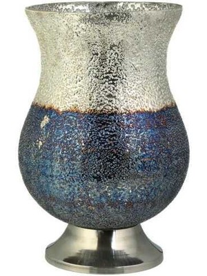 Mozaik Silver Blue Vazo 44 cm