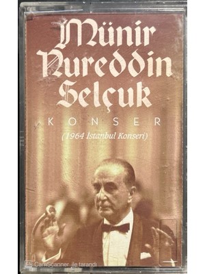 Münir Nureddin Selçuk Konser 1964 Istanbul Konseri Kaset