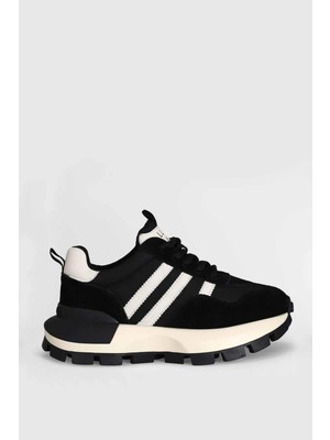 Lufian Tatum Kadın Sneaker Ayakkabı 121230011SIYAH