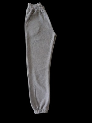 Alt eşortman cotton 3 iplik yüksel bel cepli regular lastikli paça XL-XXL unisex BAE2-1