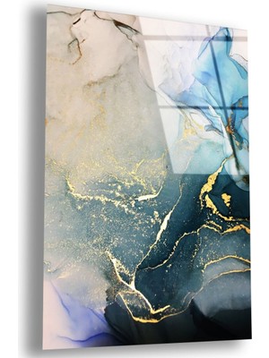 Zevahir Mobilya Dekorasyon Kırılmaz Cam Renkli Tablo