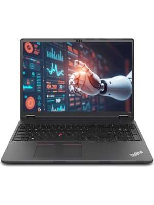 Lenovo Thinkpad P16 21KX003BTX03 Ultra7 155H 32GB 2tbssd RTX1000 16" Fhd+ W11P Dizüstü Iş Istasyonu