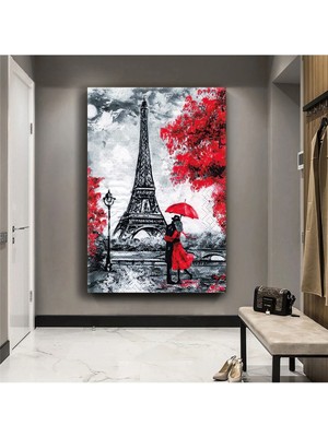 Zevahir Mobilya Dekorasyon Eiffel Kulesi Kanvas Tablo