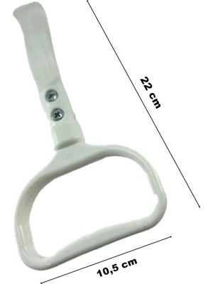 Caraks Araç Içi Tutamaç El Tutamağı Askılık Çok Amaçlı Tofaş Dolmuş Otobüs El Tutamacı Beyaz 1 Adet