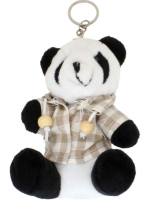Giysili Panda 12 cm