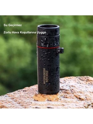 Alfalink 2000X24 Hd Zoom Monoküler Mini Taşınabilir Hd Dürbün  Tripod Telefon Tutacağı