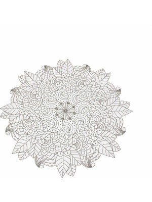 Mandala Boyama Kitabı 29x28 cm - 3