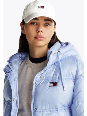 Tommy Hilfiger Logolu Kadın Beyaz Şapka