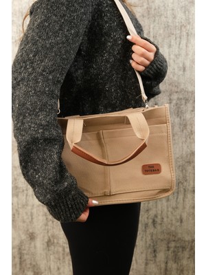 Çildan Womens Orijinal Tote Serisi 3 Bölmeli Çanta