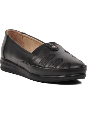 Ayakmod  Siyah Kadın Günlük Ayakkabı