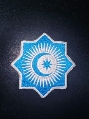 Dükkan Design Türk Devletleri Teşkilatı Bayrağı Nakış Patch/yama