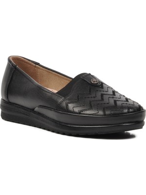 Ayakmod  Siyah Kadın Günlük Ayakkabı