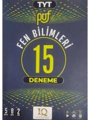 IQ Yayınları TYT Fen Bilimleri 15 Deneme