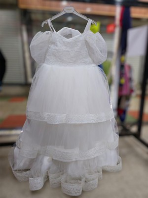 Beyaz Kız Çocuk Gelinlik