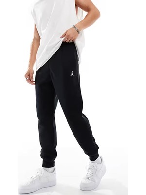 Nike Jordan Brooklyn Fleece Jogger Erkek Siyah Eşofman Altı