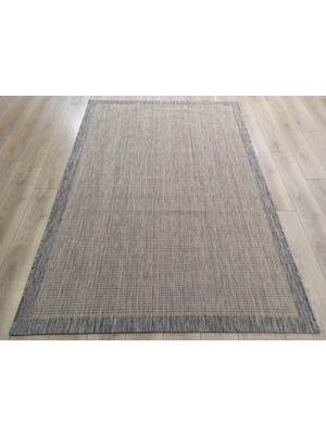 Çam Halı Sisal 9509 Bej Bordürlü Jüt Sisal Kilim