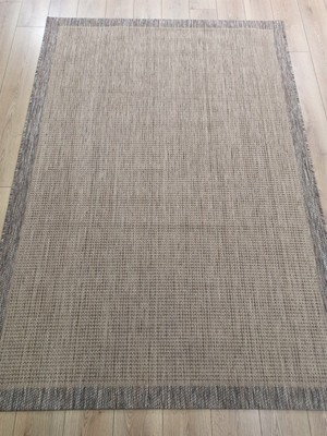 Çam Halı Sisal 9509 Bej Bordürlü Jüt Sisal Kilim