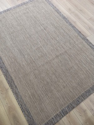 Çam Halı Sisal 9509 Bej Bordürlü Jüt Sisal Kilim