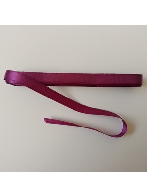 Nazarone 1  cm  Mor Renkte 10 metre Saten Kurdela