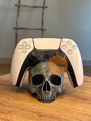 Kurukafa  Skull Kol Standı Ps5 Dualsense Ps4 Dualshock Joystick Standı Xbox Standı