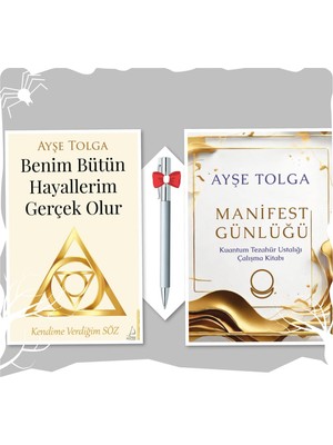 Destek Yayınları Benim Bütün Hayallerim Gerçek Olur - Manifest Günlüğü 2 Kitap - Ayşe Tolga