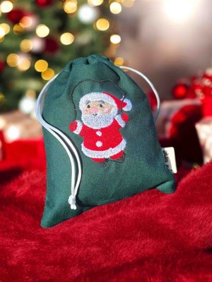 Hediye Kesesi, Takı Kesesi, Çok Amaçlı Kullanıma Uygun Kese  Noel Baba 2