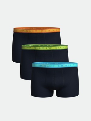 LC Waikiki Standart Kalıp Pamuklu Esnek Erkek Boxer 3'LÜ_8684145651956_M