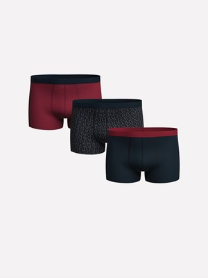 LC Waikiki Standart Kalıp Pamuklu Esnek Erkek Boxer 3'LÜ_8684145879237_XL