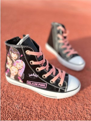 Ns Little Blackpink Baskılı Sneaker Spor Ayakkabı