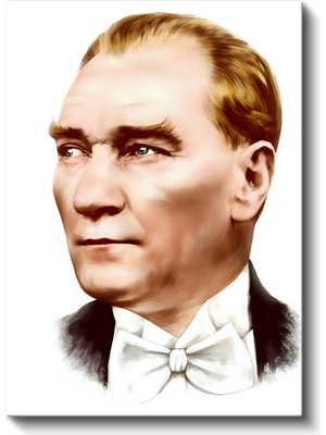 Tablofest Modern Tasarım Atatürk Portresi Kanvas Tablo