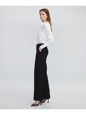 İpekyol Nervür Dikişli Wide Leg Fit Pantolon IW6240003251001