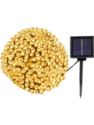 Humble Solar String Işıklar, IP44 12METRE 100LED Işıklar Düğün Partisi Dekoru Için 8 Modlu Suya Dayanıklı, Sıcak Beyaz (Yurt Dışından)