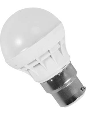 Humble B22 Enerji Tasarruflu LED Ampul Işık Lambası 220V 3W Soğuk Beyaz Yeni Taklit Seramik) (Yurt Dışından)