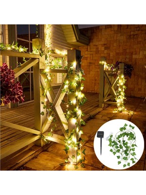 Humble Güneş Işıkları Akçaağaç Yaprağı Peri Su Geçirmez Açık Garland Lambası Noel Bahçe Dekorasyon Için-2m 20LED (Yurt Dışından)