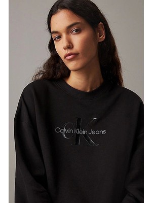 Glossy Monologo Regular Crewneck